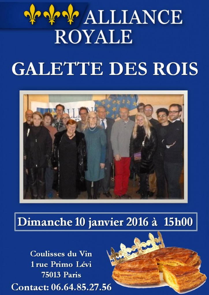 Galette des rois royalistes