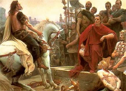 Gaulois têtes de bois